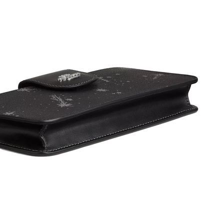 Coach Women's Poppy Crossbody Bag With Star Print Silver/Black Multi