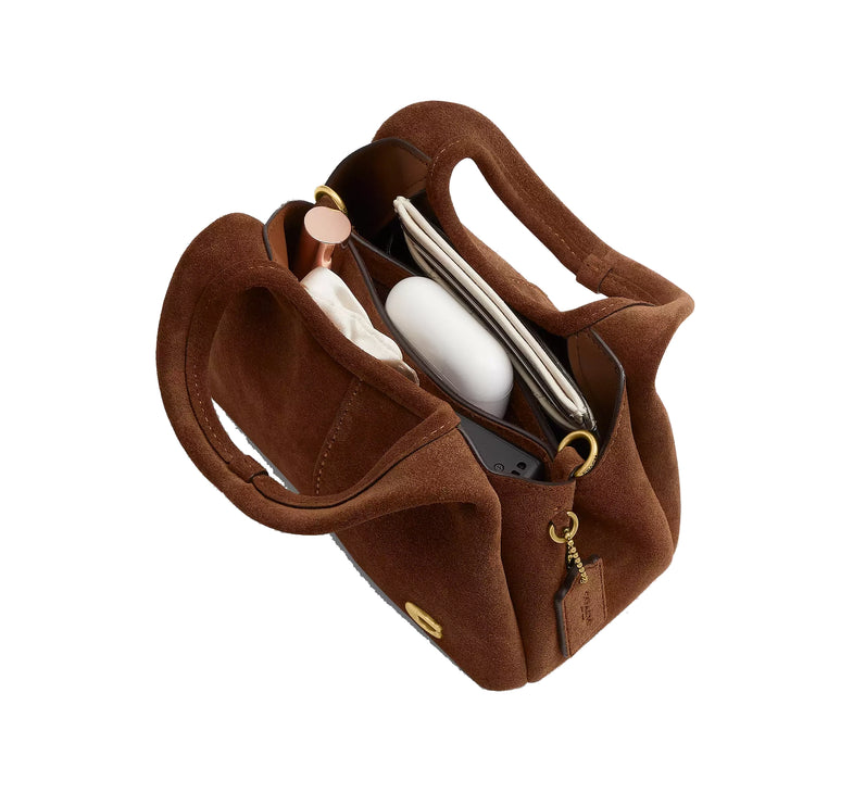 Coach Women's Lana Shoulder Bag 19 Brass/Warm Brown