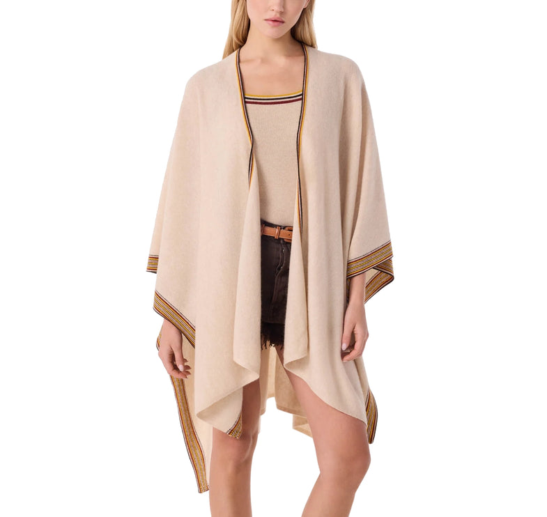 KUJTEN Women's Cashmere Poncho Bayi Organic