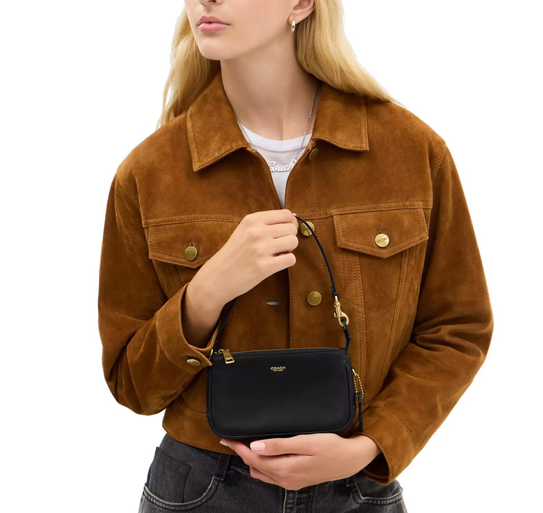 Coach Women's Plaza Bag 18 Brass/Black