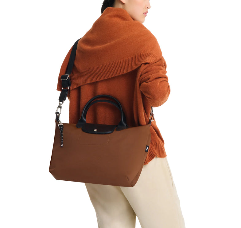 Longchamp Women's Le Pliage Energy L Handbag Chocolate