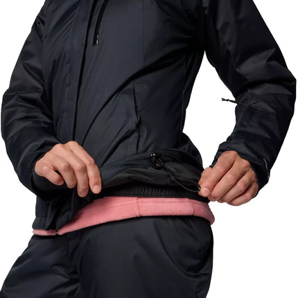 Columbia Women's Snowy Summit Insulated Jacket Black/Black Dobby