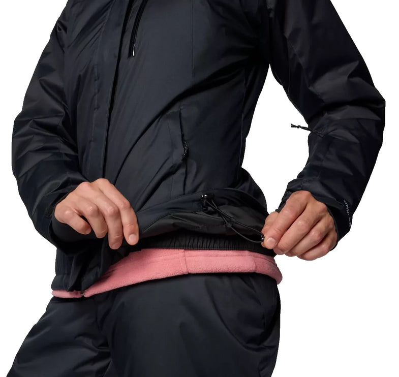 Columbia Women's Snowy Summit Insulated Jacket Black/Black Dobby