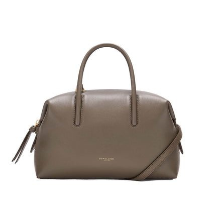 DeMellier London Women's The Small Stockholm Dark Taupe Fine Grain