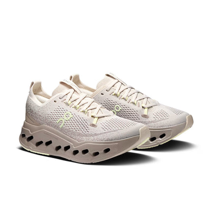 ON Women's Cloudsurfer Max Pelican/Limelight