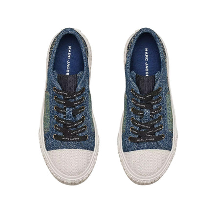 Marc Jacobs Women's The Deconstructed Denim Sneaker Blue