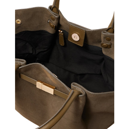 DeMellier London Women's The Midi New York Green Suede