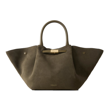 DeMellier London Women's The Midi New York Green Suede