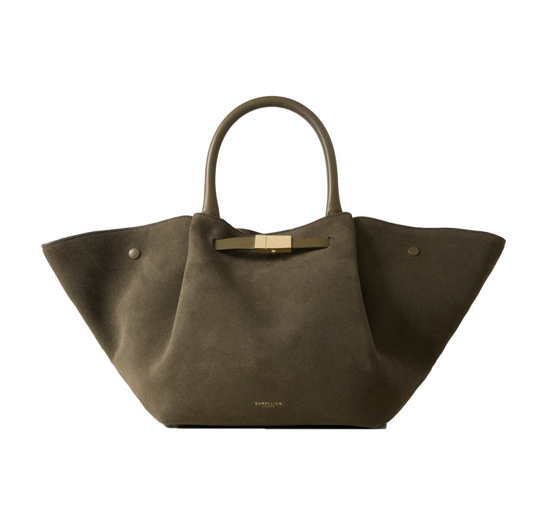 DeMellier London Women's The Midi New York Green Suede