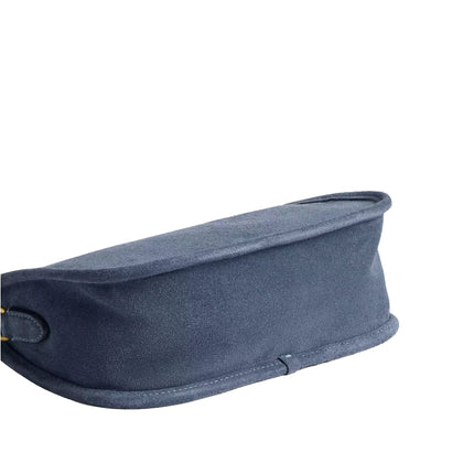 Coach Women's Waverly Bag Suede/Brass/Light Denim