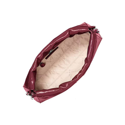 Michael Kors Women's Matilda Small Cinched Crossbody Bag Maroon