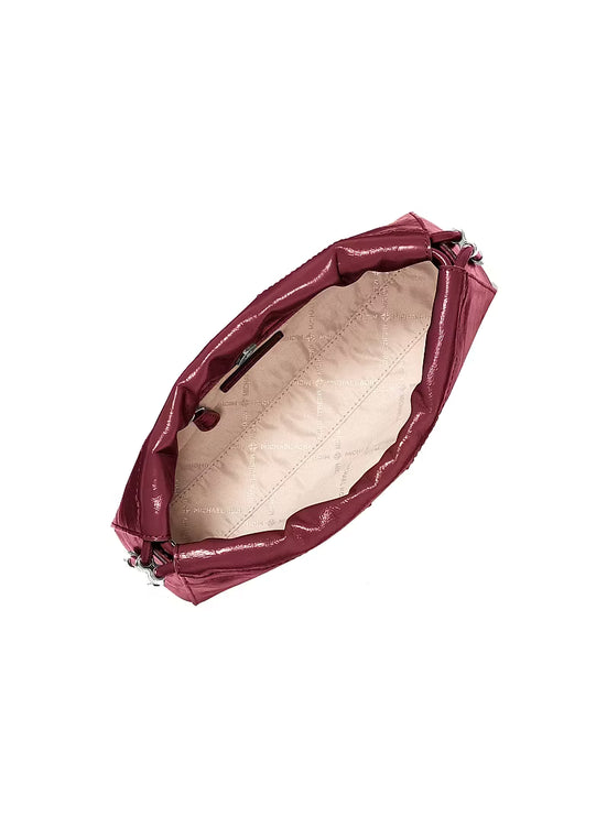 Michael Kors Women's Matilda Small Cinched Crossbody Bag Maroon