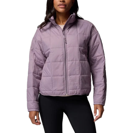 Columbia Women's Sienna Hill Quilted Jacket Shale Purple