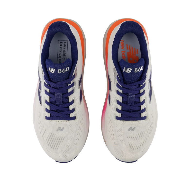 New Balance Women's Fresh Foam X 860v15 Sea Salt with Blue Oyster W8602JM