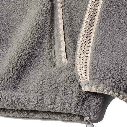 UGG Women's Nikia Crochet UGGfluff Jacket Cobble