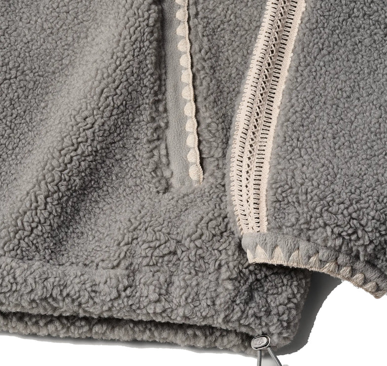 UGG Women's Nikia Crochet UGGfluff Jacket Cobble