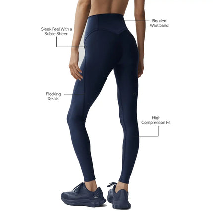 alo Women's Airlift High-Waist Top-Notch Legging Navy