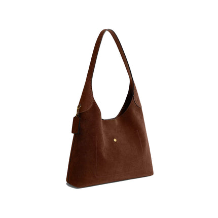 Coach Women's Brooklyn Shoulder Bag 34 Brass/Warm Brown