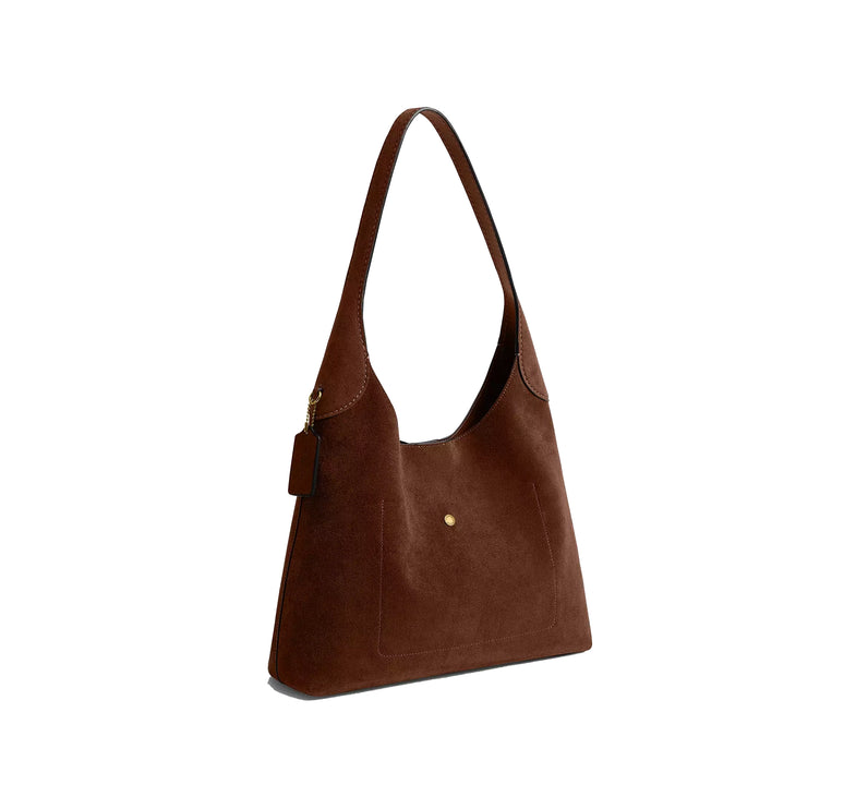 Coach Women's Brooklyn Shoulder Bag 34 Brass/Warm Brown