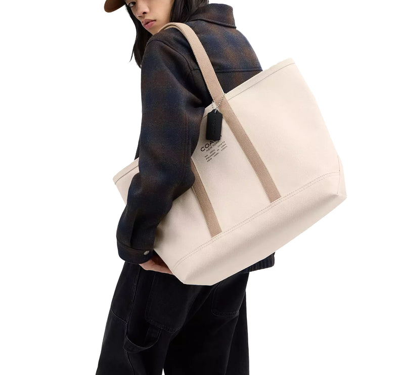 Coach Unisex Utility Tote Natural