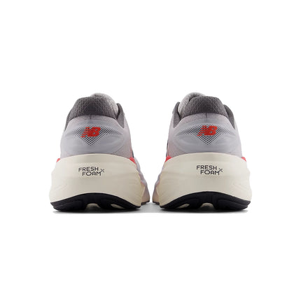 New Balance Men's Fresh Foam X More v6 Grey Matter with True Red and Castlerock MMORLC6
