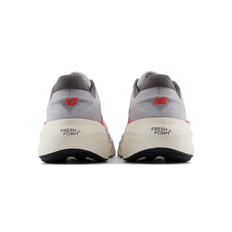 New Balance Men's Fresh Foam X More v6 Grey Matter with True Red and Castlerock MMORLC6