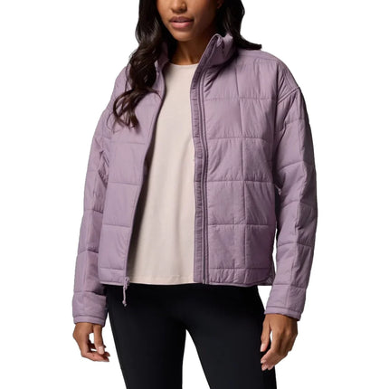 Columbia Women's Sienna Hill Quilted Jacket Shale Purple