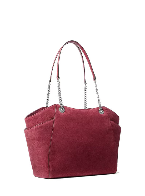 Michael Kors Women's Jet Set Travel Large Tote Bag Maroon
