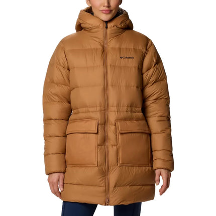 Columbia Women's Harmony Falls Mid Down Jacket Camel Brown