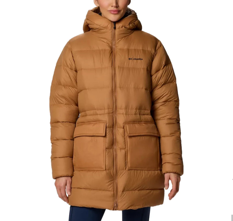 Columbia Women's Harmony Falls Mid Down Jacket Camel Brown