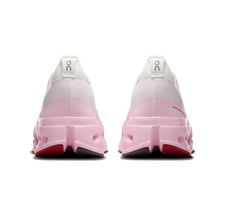 ON Women's Cloudsurfer Max Ivory/Peony