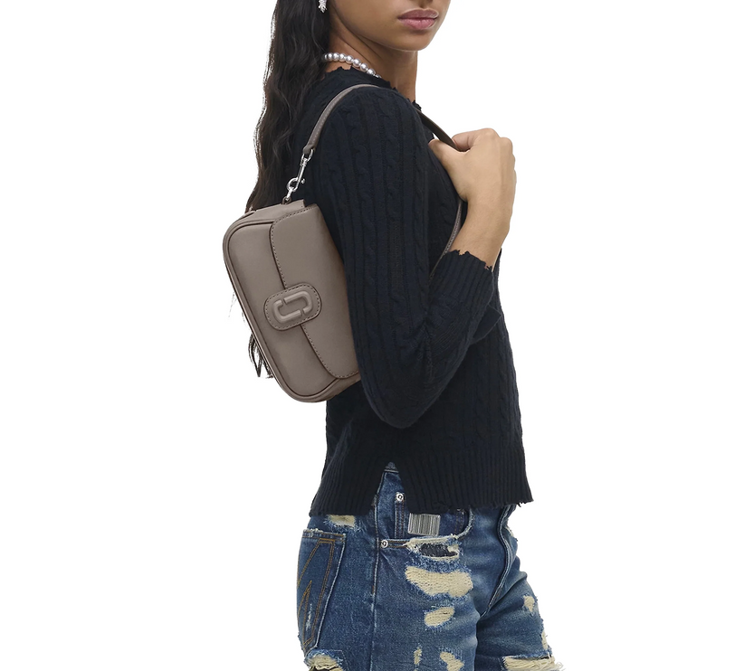 Marc Jacobs Women's The Clover Shoulder Bag Cement