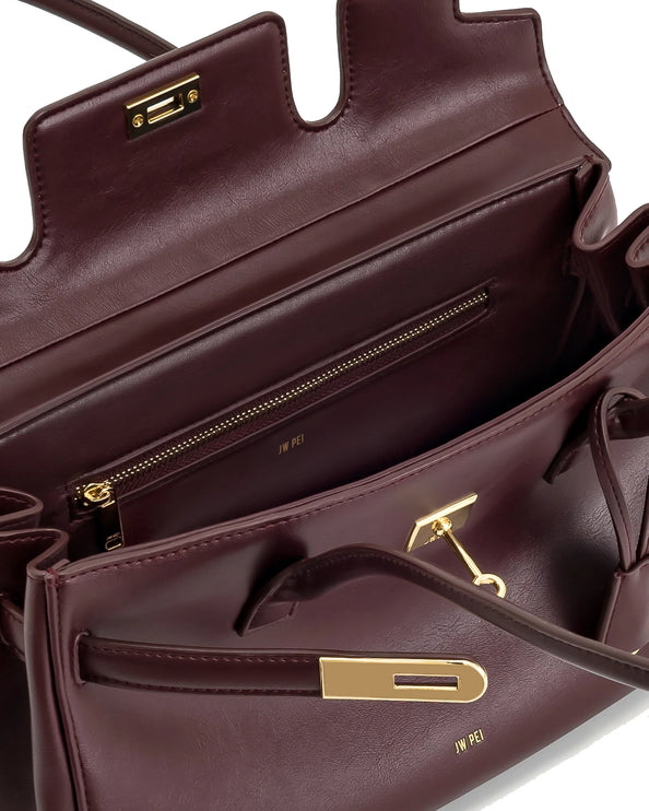 JW PEI Women's Yara Shoulder Bag - Deep Burgundy