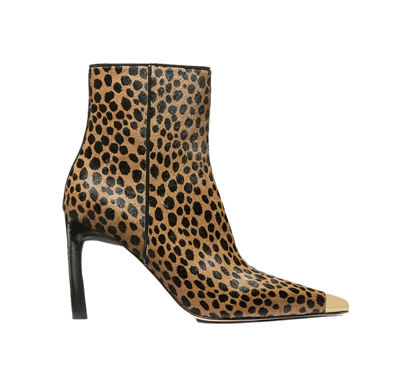 Michael Kors Women's Kasia Cheetah Print Calf Hair Boot Husk Multi