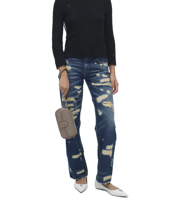 Marc Jacobs Women's The Clover Shoulder Bag Cement