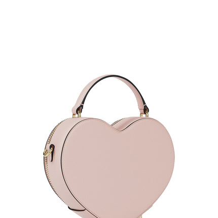 Michael Kors Women's Jet Set Small Heart Crossbody Bag Powder Blush/Gold