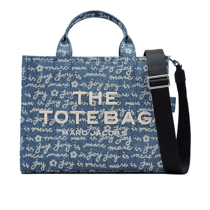 Marc Jacobs Women's The Joy Denim Medium Tote Bag Denim