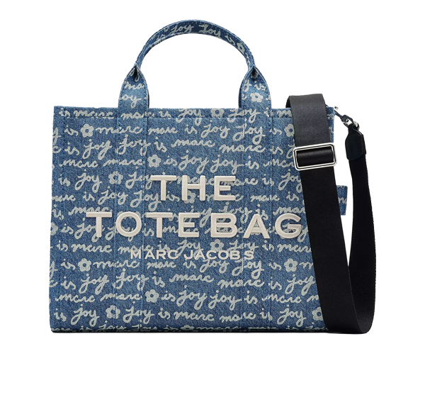 Marc Jacobs Women's The Joy Denim Medium Tote Bag Denim