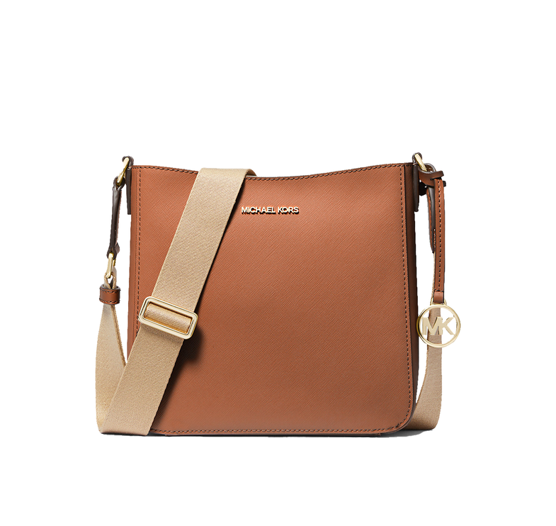 Michael Kors Women's Jet Set Travel Small Messenger Bag Luggage/Gold