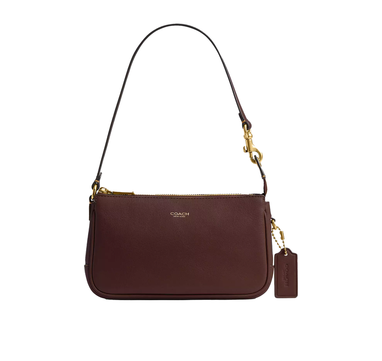 Coach Women's Plaza Bag 18 Brass/Maple