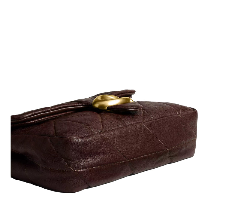 Coach Women's Tabby Shoulder Bag 26 With Quilting Brass/Maple