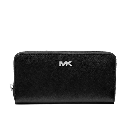 Michael Kors Unisex Rivington Leather Smartphone Wallet Black