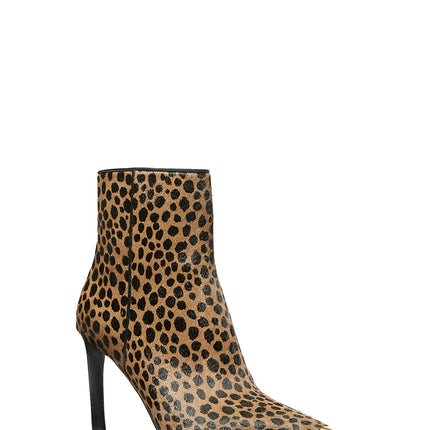 Michael Kors Women's Kasia Cheetah Print Calf Hair Boot Husk Multi