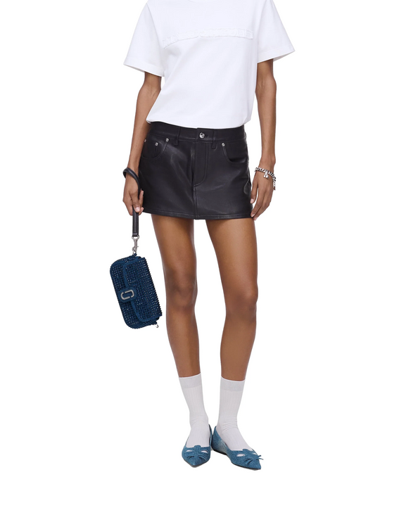 Marc Jacobs Women's The Crystal Denim Clover Shoulder Bag Denim