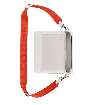 Marc Jacobs Women's David Shrigley X Marc Jacobs Leather Mini Bag White