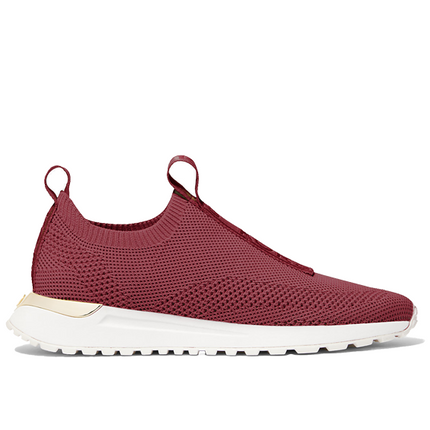 Michael Kors Women's Bodie Knit Slip-On Sneaker Deep Red