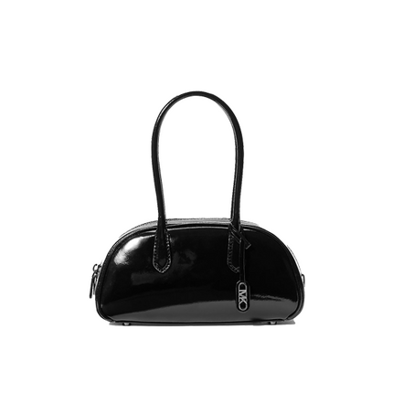 Michael Kors Women's Lulu Small Patent Leather Satchel Black