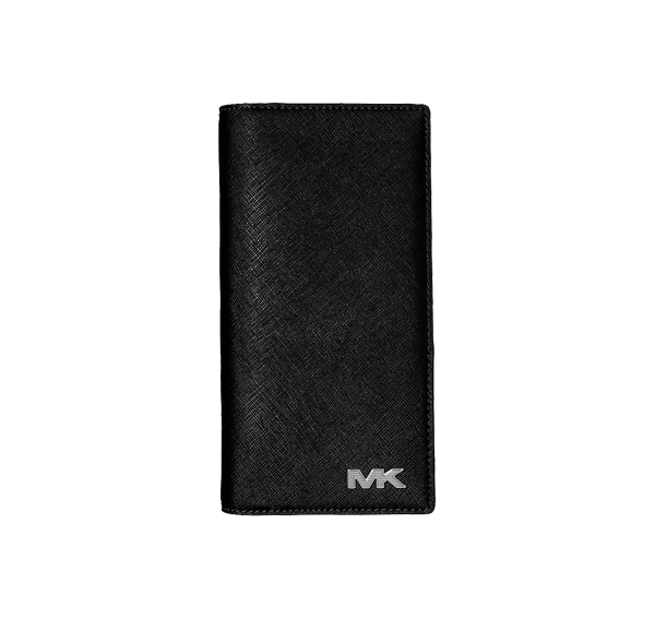 Michael Kors Men's Rivington Large Leather Wallet Black