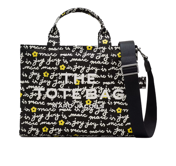 Marc Jacobs Women's The Joy Canvas Medium Tote Bag Black
