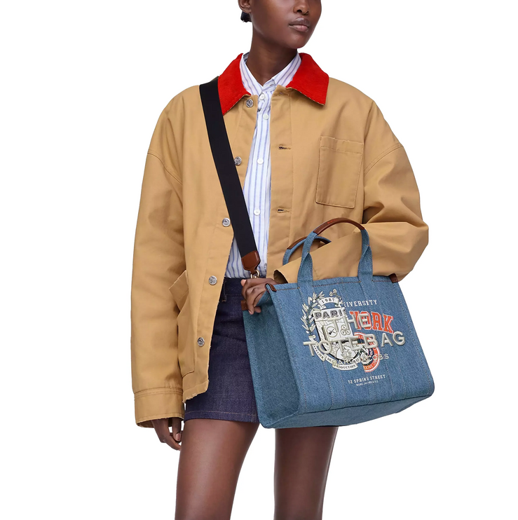 Marc Jacobs Women's The A.P.C. X Marc Jacobs Denim Medium Tote Bag